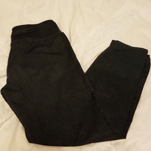 Navy Blue Patterned Prana Capri Leggings